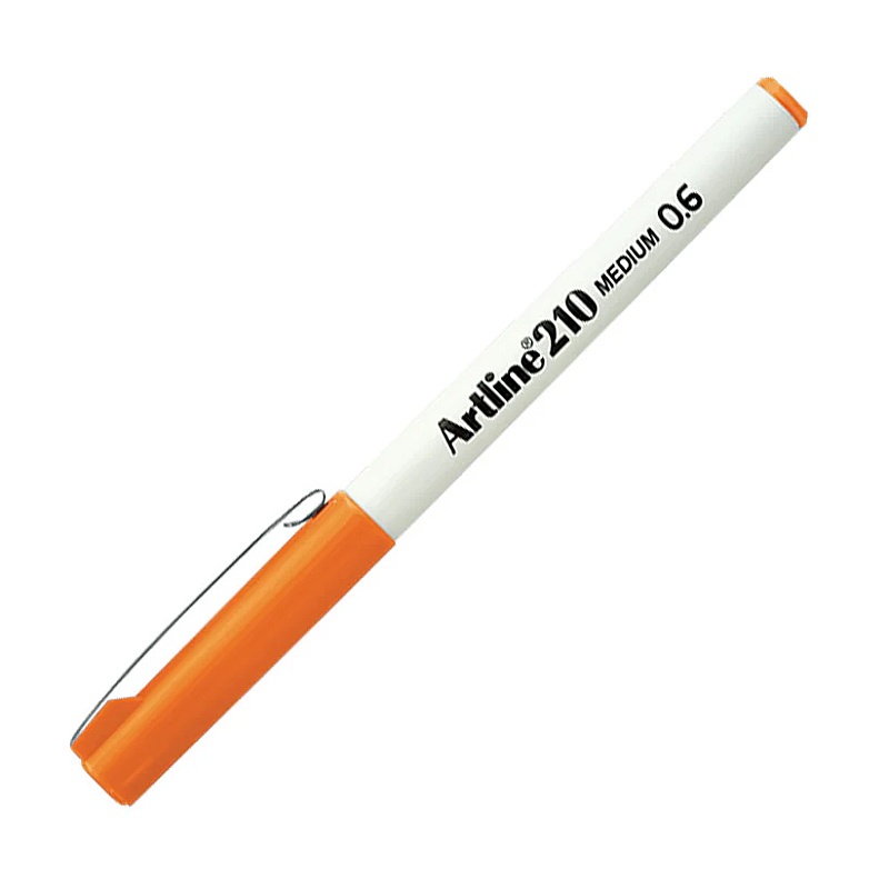 ARTLİNE EK-210N KEÇE UÇLU KALEM 0.6mm TURUNCU (A-EK-210N ORANGE)