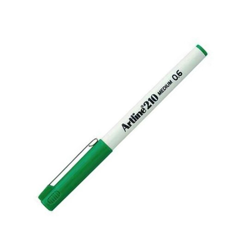 ARTLİNE EK-210N KEÇE UÇLU KALEM 0.6mm YEŞİL