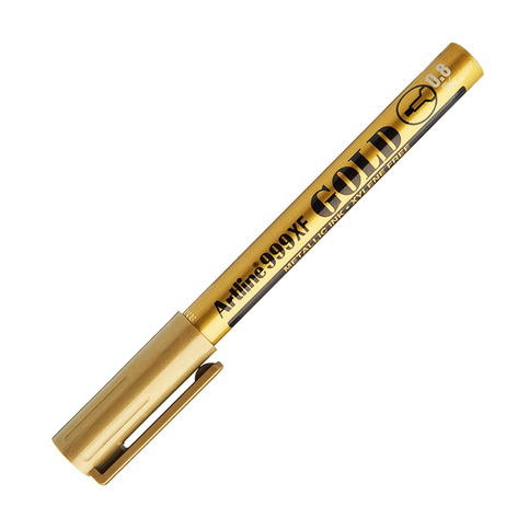 Artline 999Xf Davetiye Kalemi Markör 0.8Mm Altın Yaldız - 1