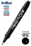 ARTLİNE EPF-242 SUPREME KALİGRAFİ KALEMİ 2mm SİYAH (A-EPF-242 BLACK) - ARTLİNE