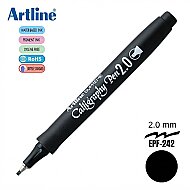ARTLİNE EPF-242 SUPREME KALİGRAFİ KALEMİ 2mm SİYAH (A-EPF-242 BLACK) - ARTLİNE