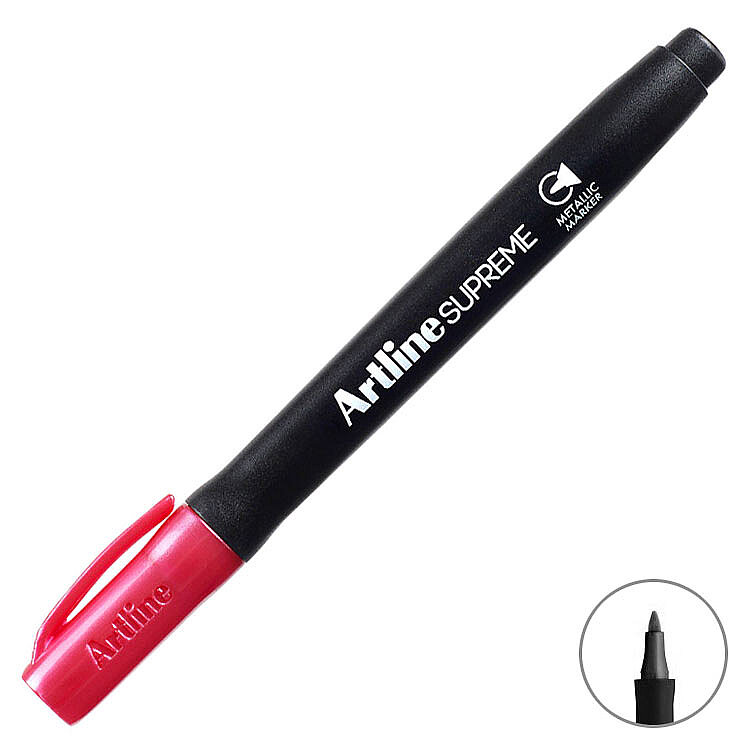 ARTLİNE EPF-790 SUPREME METALİK MARKÖR KALEM 1mm PEMBE (A-EPF-790 M.PINK)