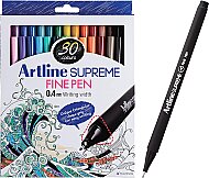 ARTLİNE EPFS-200 SUPREME FİNELİNER KEÇE UÇLU KALEM 0.4mm 30 RENK (A-EPFS-200.30W) - 1