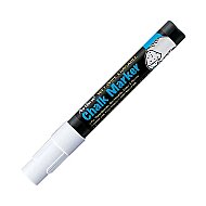 ARTLİNE EPW-4 SIVI TEBEŞİR YUVARLAK UÇ 4mm BEYAZ (A-EPW-4 WHITE) - ARTLİNE