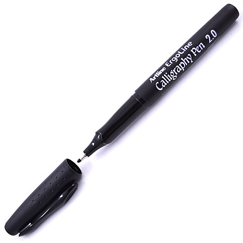 ARTLİNE ERG-242 KALİGRAFİ KALEMİ 2mm SİYAH (A-ERG-242 BLACK) - 1