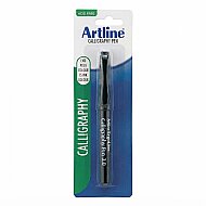 ARTLİNE ERG-243 ERGOLİNE KALİGRAFİ KALEMİ 3mm SİYAH 1Lİ BLİSTER (A-ERG-243.B1 BLACK) - ARTLİNE