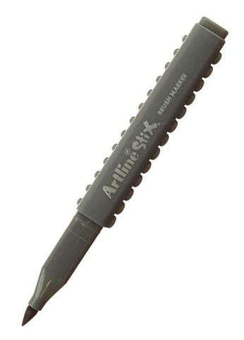 Artline Etx-200 Stix Drawing Pen Keçe Uçlu Çizim Kalemi 0.5mm Gri (A-Etx-200 Grey) - 1