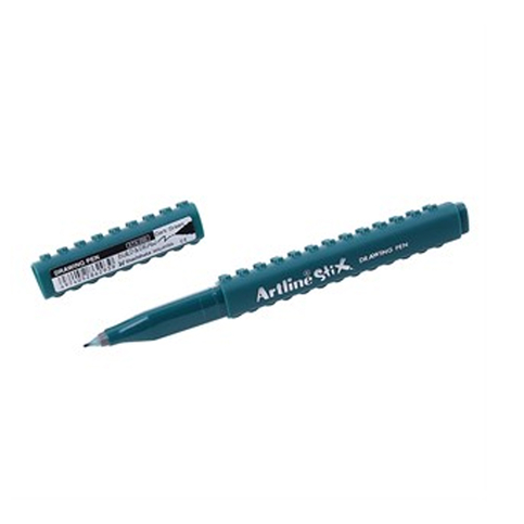 Artline Etx-200 Stix Drawing Pen Keçe Uçlu Çizim Kalemi 0.5mm Koyu Yeşil (A-Etx-200 D.Green) - 1