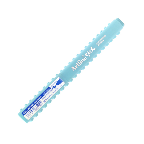 Artline Etx-300 Stix Coloring Markör Keçe Uçlu Boya Kalemi 1.2mm Açık Mavi (A-Etx-300 L.Blue) - 1