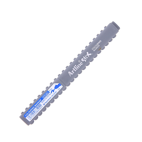 Artline Etx-300 Stix Coloring Markör Keçe Uçlu Boya Kalemi 1.2mm Gri (A-Etx-300 Grey) - 1