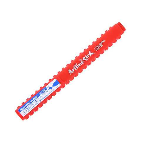 Artline Etx-300 Stix Coloring Markör Keçe Uçlu Boya Kalemi 1.2mm Kırmızı (A-Etx-300 Red) - 1