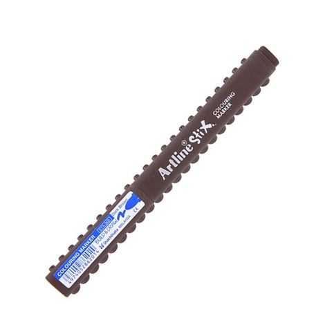 Artline Etx-300 Stix Coloring Markör Keçe Uçlu Boya Kalemi 1.2mm Koyu Kahverengi (A-Etx-300 D.Brown) - 1