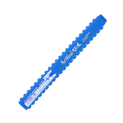 Artline Etx-300 Stix Coloring Markör Keçe Uçlu Boya Kalemi 1.2mm Royal Mavi (A-Etx-300 R.Blue) - 1