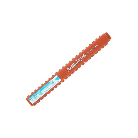 Artline Etx-F Stix Brush Markör Esnek Fırça Uçlu Keçeli Kalem Kahverengi (A-Etx-F Brown) - 1