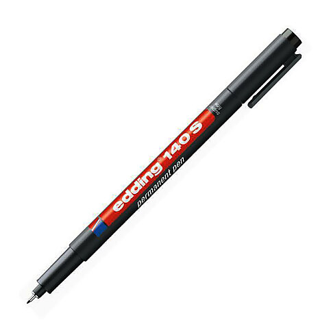 Edding 140S Asetat-Cd Kalemi 0.3mm Siyah - 2