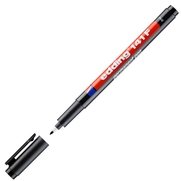 Edding 141F Asetat-Cd Kalemi 0.6Mm Siyah - EDDİNG