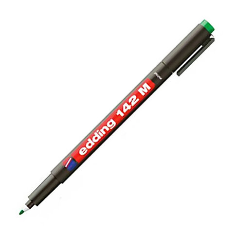 Edding 142m Asetat-Cd Kalemi 1mm Yeşil - 2
