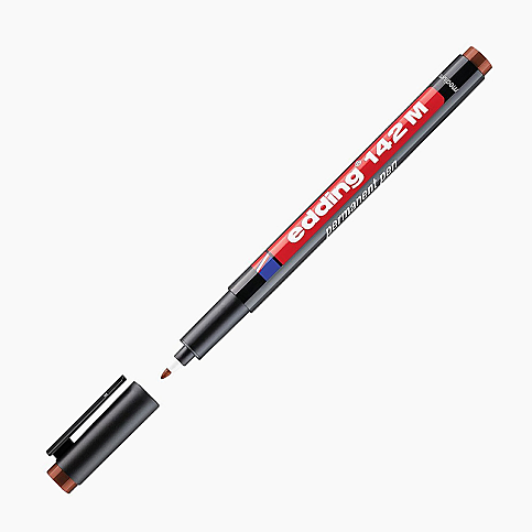 Edding 142m Asetat-Cd Kalemi 1mm Kahve - 4
