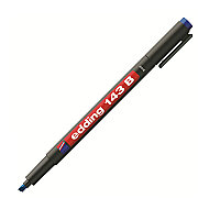 Edding 143B Asetat-Cd Kalemi 3mm Mavi - EDDİNG (1)