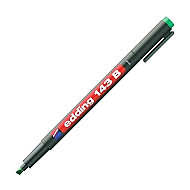 Edding 143B Asetat-Cd Kalemi 1.3mm Yeşil - 3