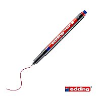 EDDİNG 147S ASETAT-CD KALEMİ 0.3mm SİLGİLİ KIRMIZI - EDDİNG