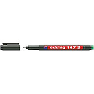 EDDİNG 147S ASETAT-CD KALEMİ 0.3mm SİLGİLİ YEŞİL - EDDİNG
