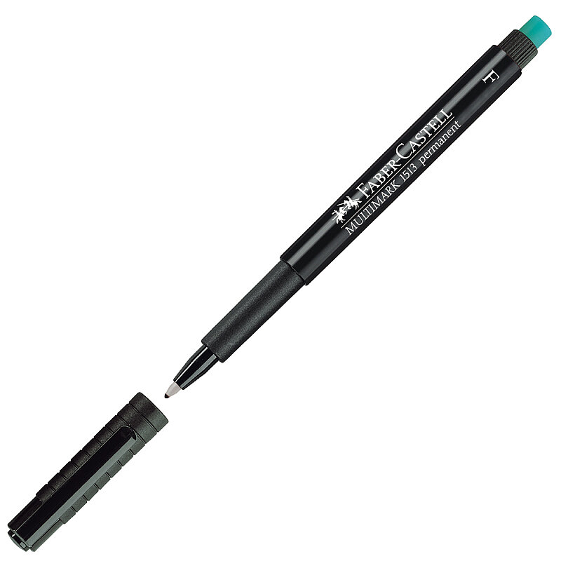 FABER-CASTELL ASETAT-CD KALEMİ F KIRMIZI (5010151321)
