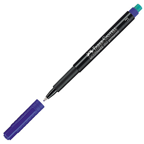 FABER-CASTELL ASETAT-CD KALEMİ F KIRMIZI (5010151321) - 3