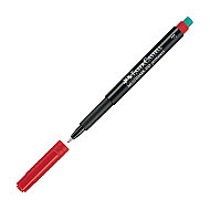 Faber-Castell Asetat-Cd Kalemi F Kırmızı (5010151321) - FABER-CASTELL (1)