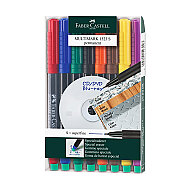 Faber-Castell Asetat-Cd Kalemi S 8 Renk (5017152309) - FABER-CASTELL (1)