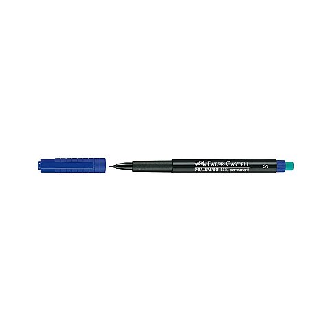 FABER-CASTELL ASETAT-CD KALEMİ S MAVİ (5010152351) - 1