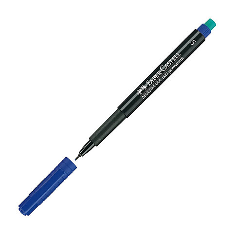 Faber-Castell Asetat-Cd Kalemi S Mavi (5010152351) - 3