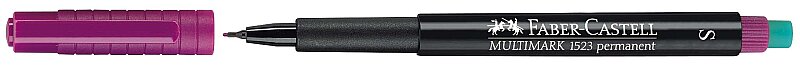 FABER-CASTELL ASETAT-CD KALEMİ S MOR (5010152337)