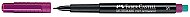FABER-CASTELL ASETAT-CD KALEMİ S MOR (5010152337) - FABER-CASTELL