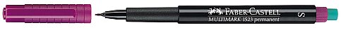 FABER-CASTELL ASETAT-CD KALEMİ S MOR (5010152337) - 1