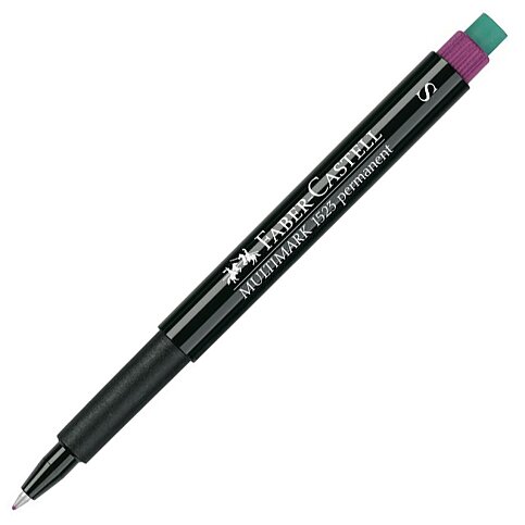 FABER-CASTELL ASETAT-CD KALEMİ S MOR (5010152337) - 1