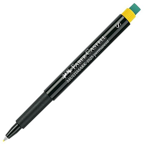 FABER-CASTELL ASETAT-CD KALEMİ S SARI (5010152307) - 1