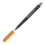 FABER-CASTELL ASETAT-CD KALEMİ S TURUNCU (5010152315) - FABER-CASTELL