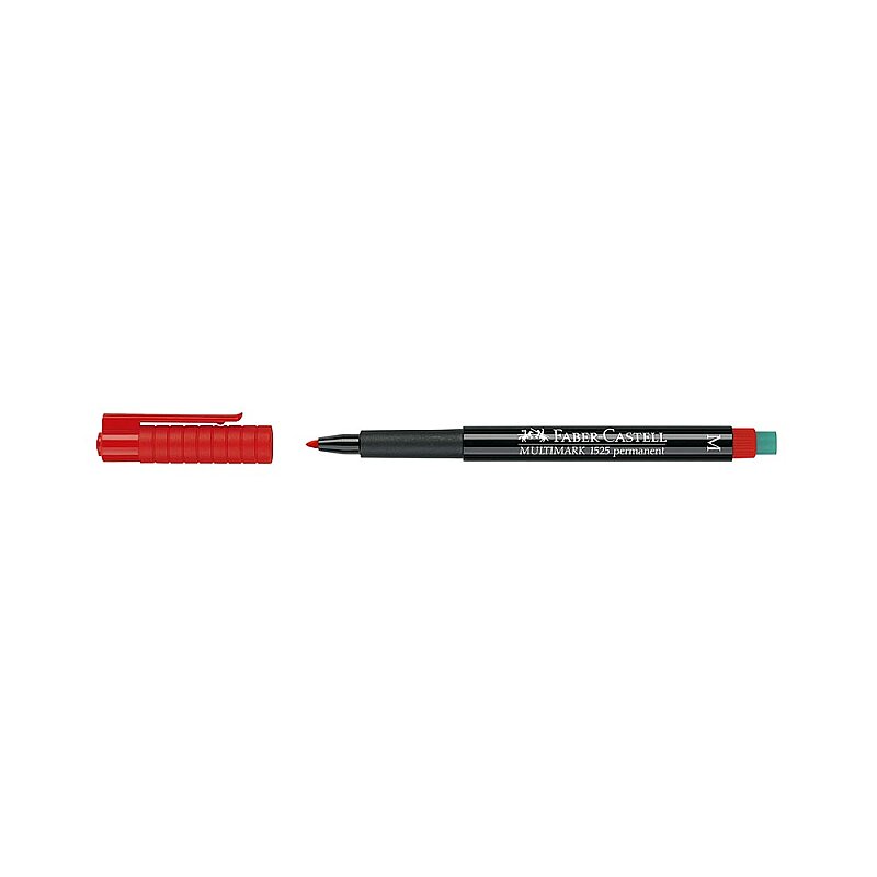 FABER-CASTELL ASETAT-CD KALEMİ M KIRMIZI (5010152521)