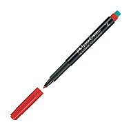 Faber-Castell Asetat-Cd Kalemi M Kırmızı (5010152521) - FABER-CASTELL (1)