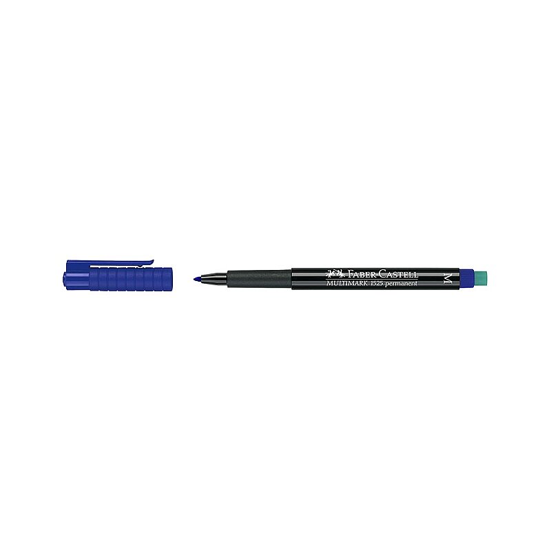 FABER-CASTELL ASETAT-CD KALEMİ M MAVİ (5010152551)