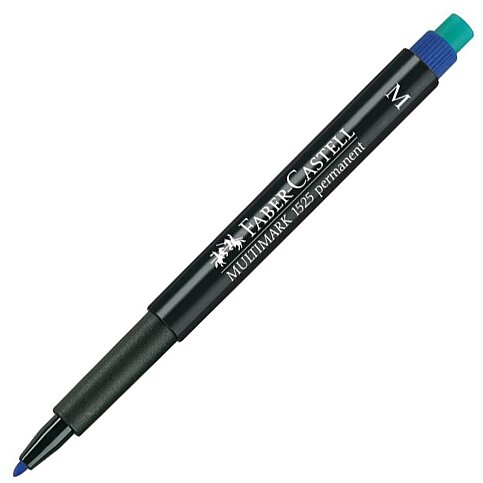 FABER-CASTELL ASETAT-CD KALEMİ M MAVİ (5010152551) - 1