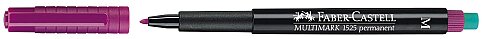 FABER-CASTELL ASETAT-CD KALEMİ M MOR (5010152537) - 1