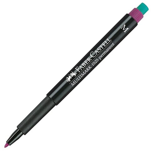 FABER-CASTELL ASETAT-CD KALEMİ M MOR (5010152537) - 1