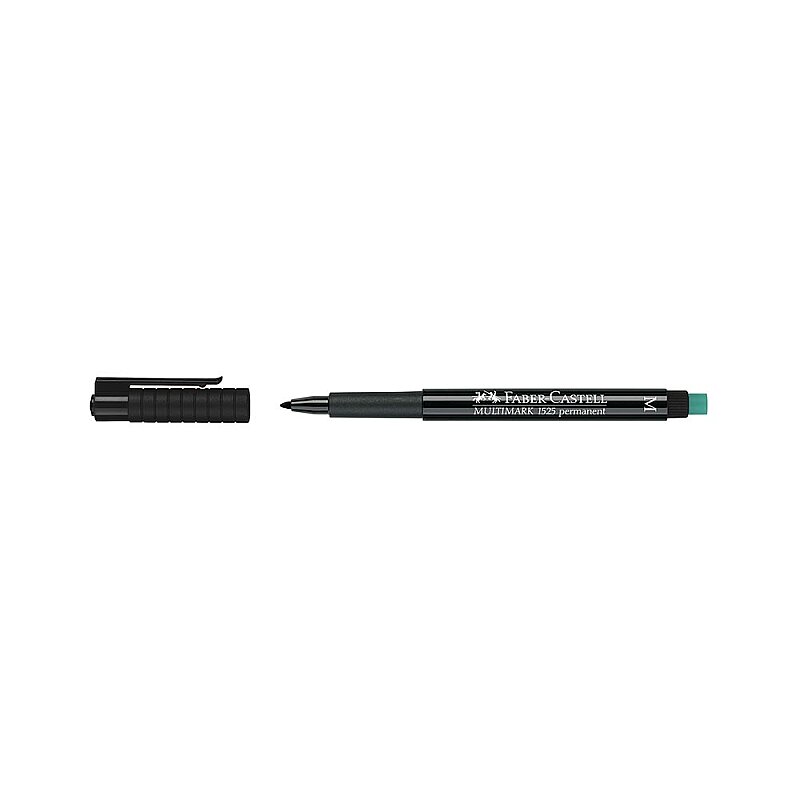 FABER-CASTELL ASETAT-CD KALEMİ M SİYAH (5010152599)