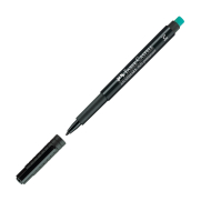 Faber-Castell Asetat-Cd Kalemi M Siyah (152599) - FABER CASTELL