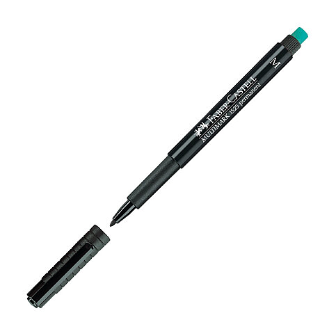 FABER-CASTELL ASETAT-CD KALEMİ M SİYAH (5010152599) - 3