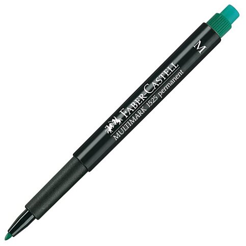 FABER-CASTELL ASETAT-CD KALEMİ M YEŞİL (5010152563) - 1