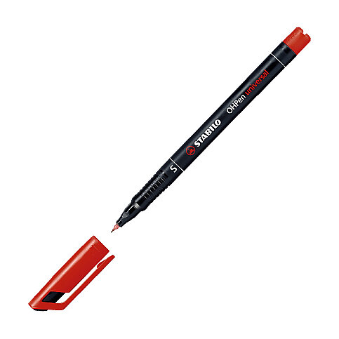 Stabilo 841-40 Ohpen Asetat-Cd Kalemi S Kırmızı (51002442) - 3