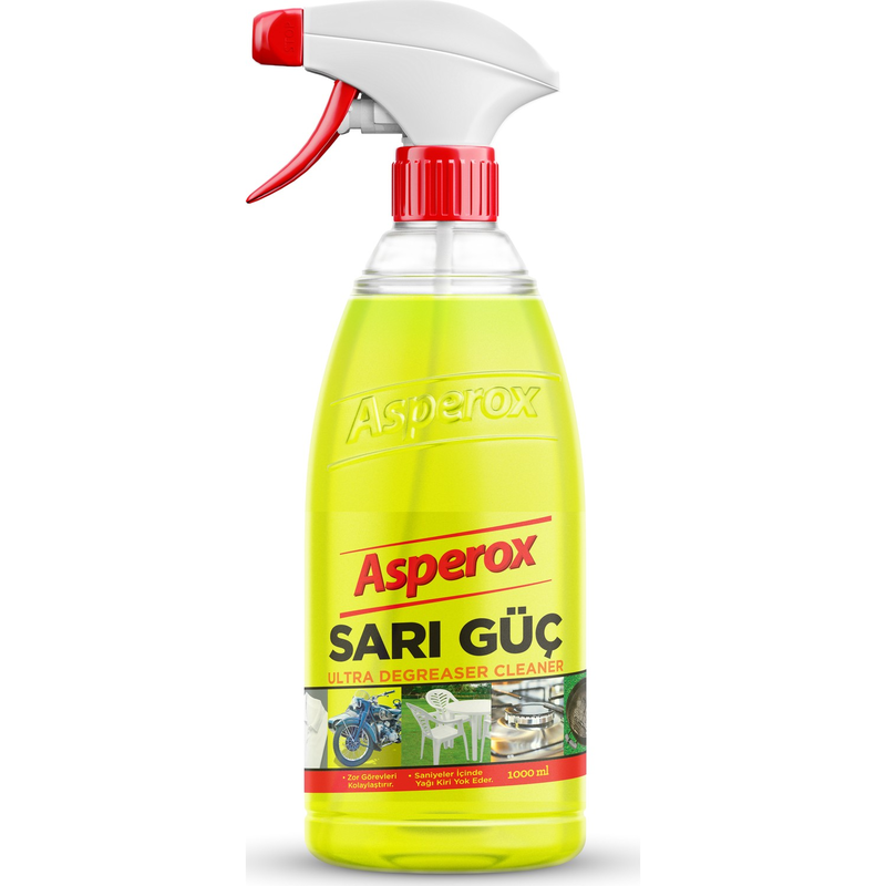 ASPEROX SARI GÜÇ ÇOK AMAÇLI TEMİZLEYİCİ 1000ml